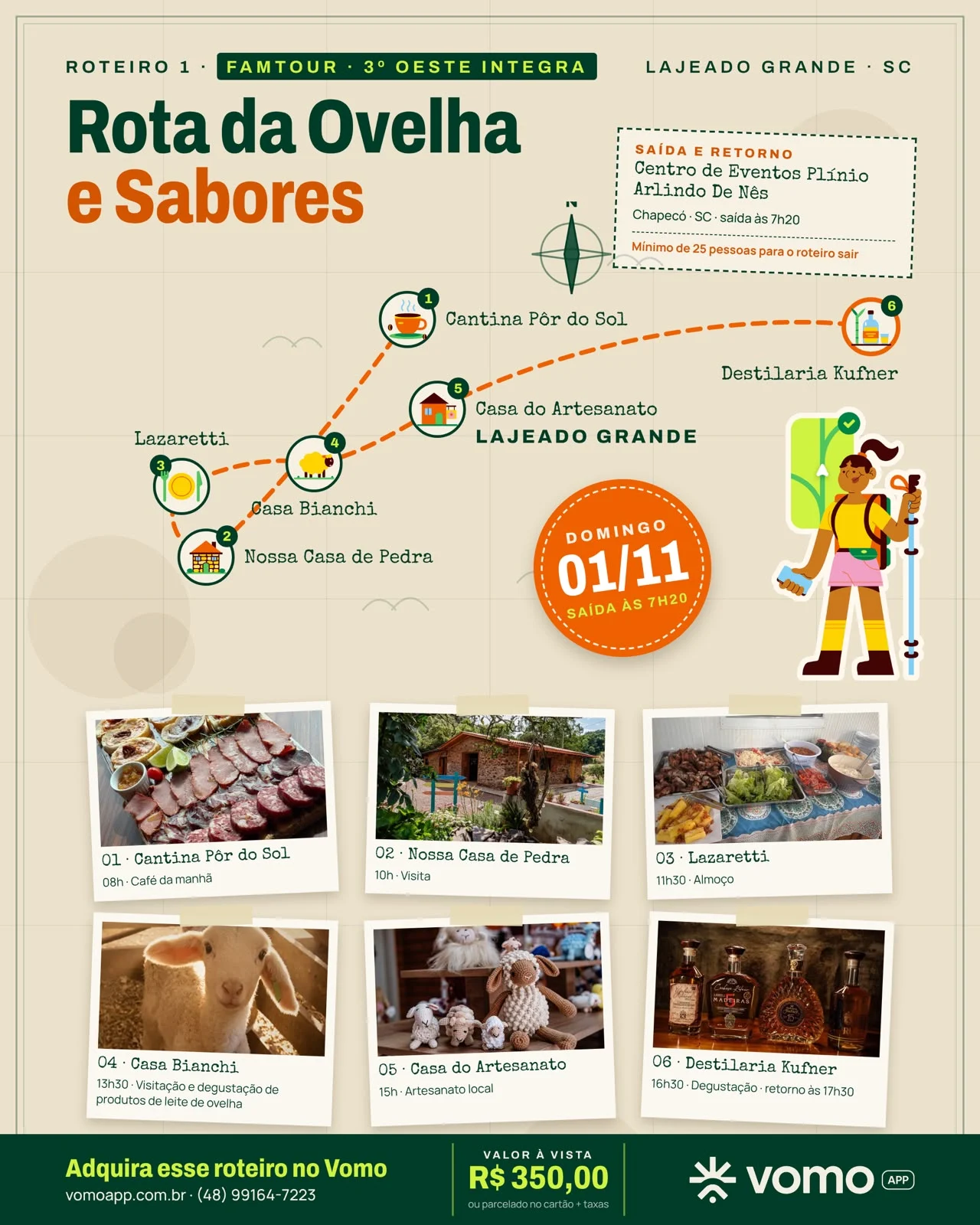 Famtour 3º Oeste Integra: Rota da Ovelha e Sabores