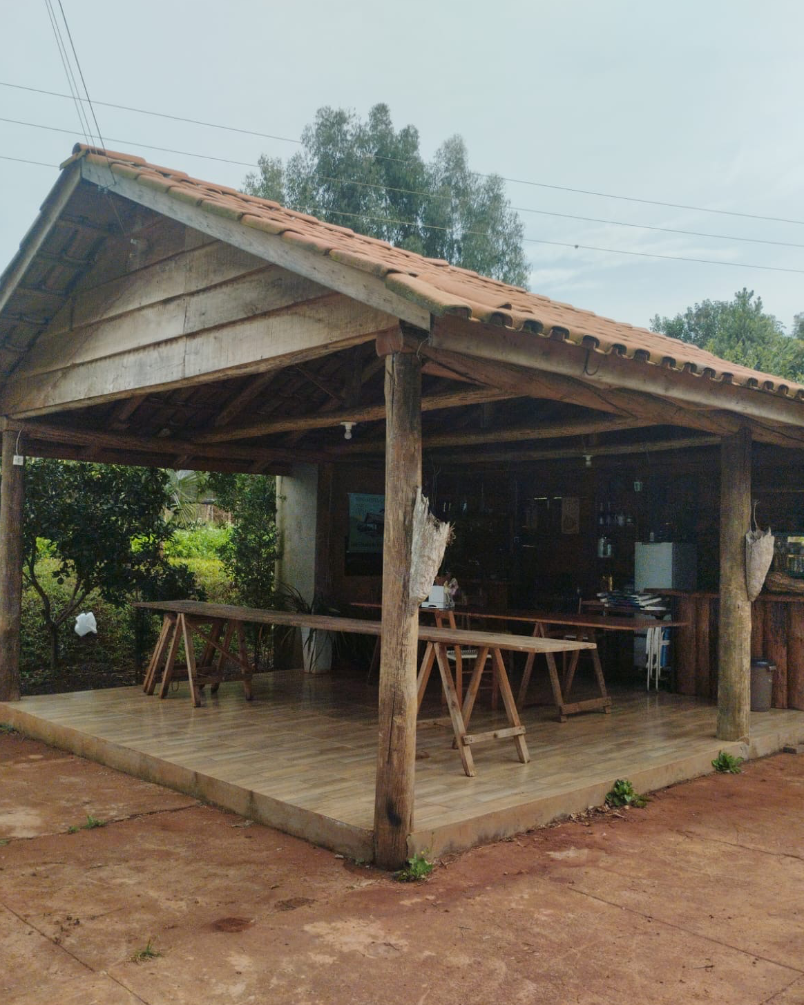 Café colonial do sítio