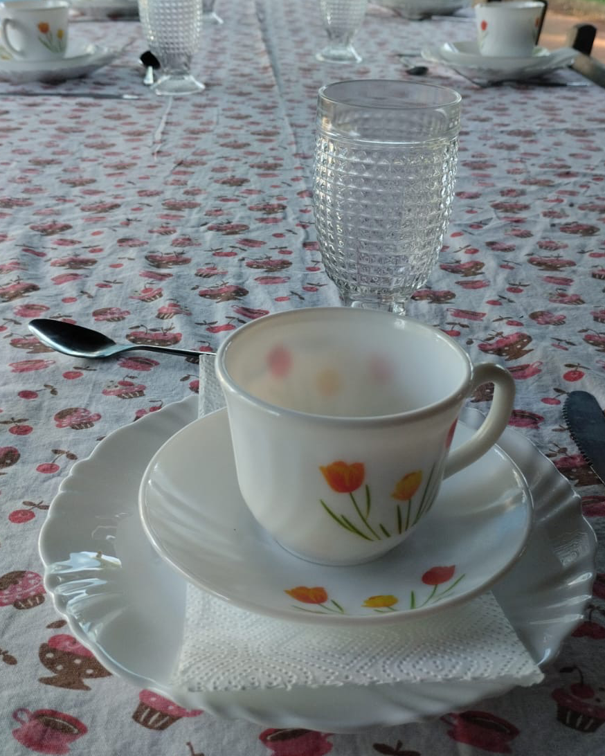 Café colonial do sítio