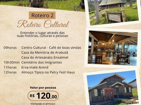 Arabutã -SC : Rota 2